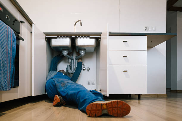 Professional Emergency Plumber technician working in Bangor, ME